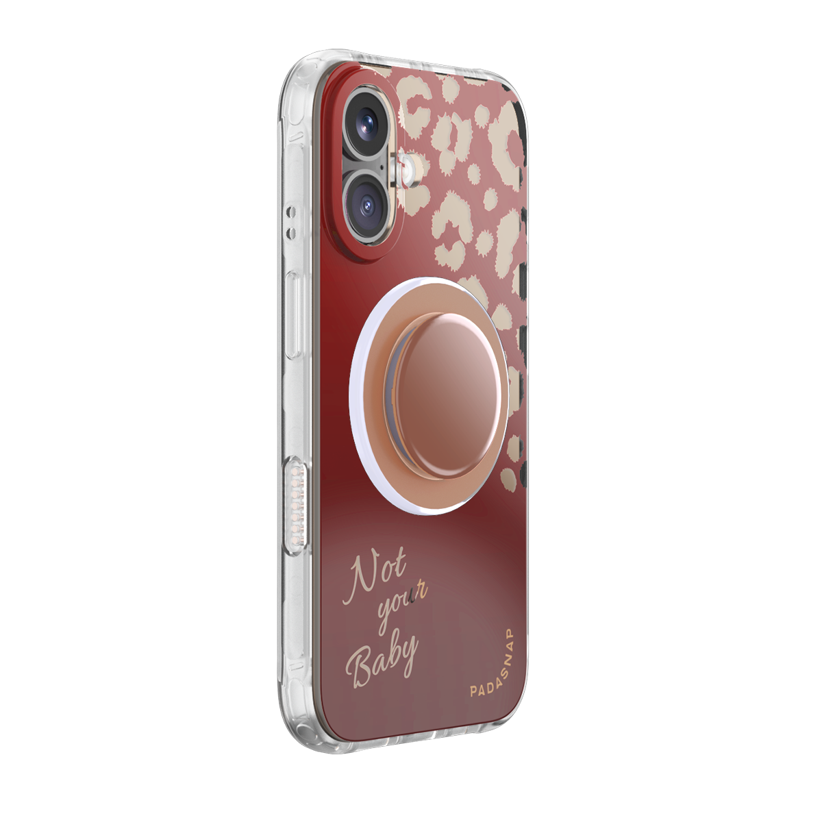 Not Your Baby Brown MagSafe Phone Case Grip Set