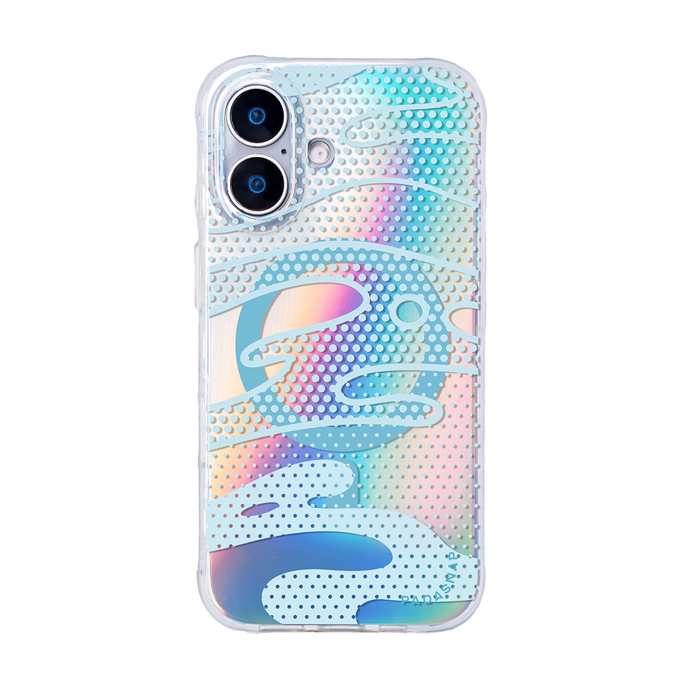 GeoFlow | Blue MagSafe Phone Case