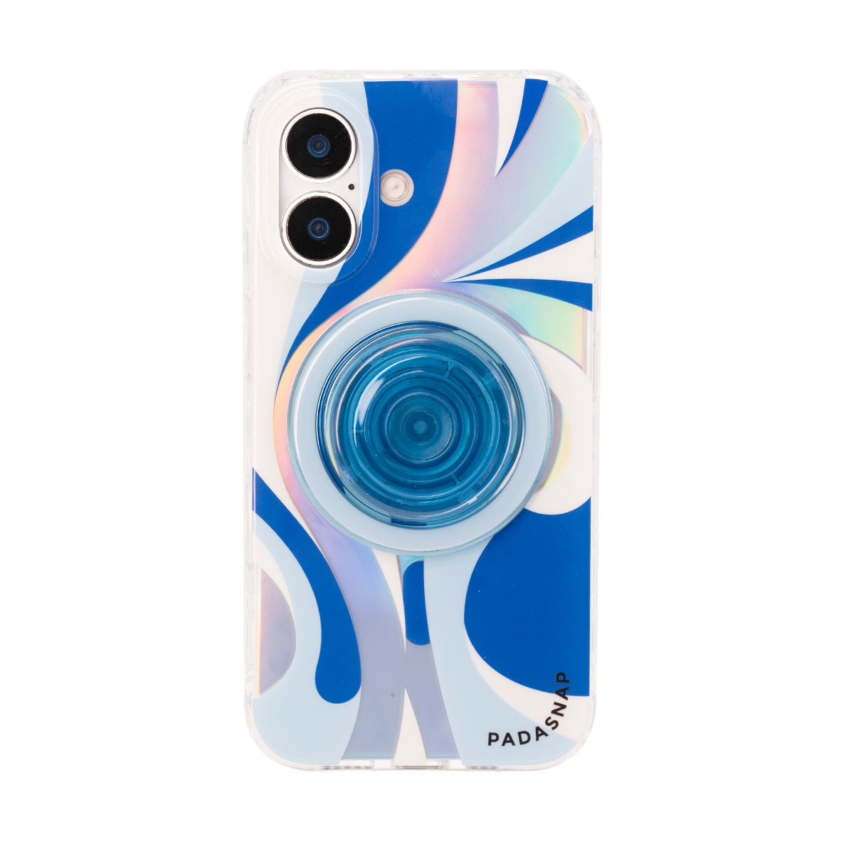 Luminous Strokes | Blue MagSafe Phone Case Grip Set