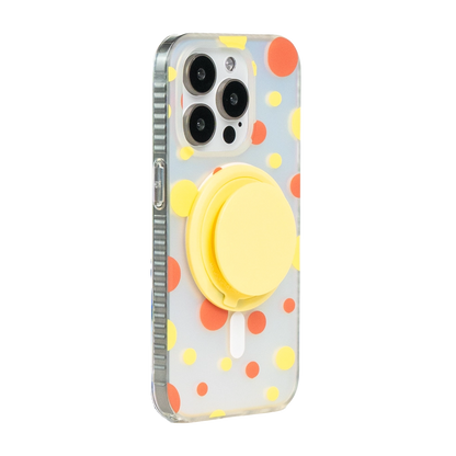 Opalescent Polka Dot | MagSafe Phone Case Grip Set