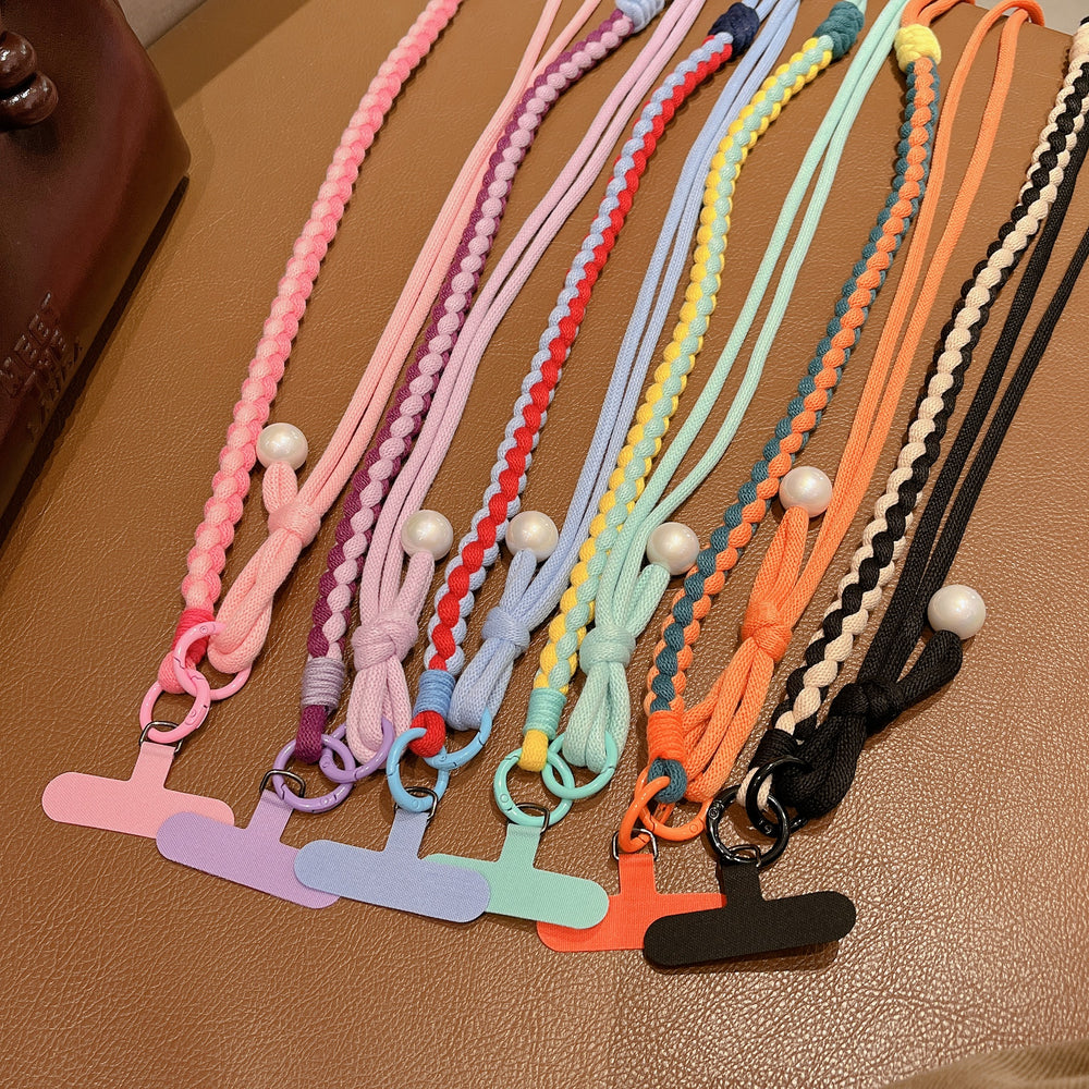 PEARL WEAVE | Crossbody Phone Charm