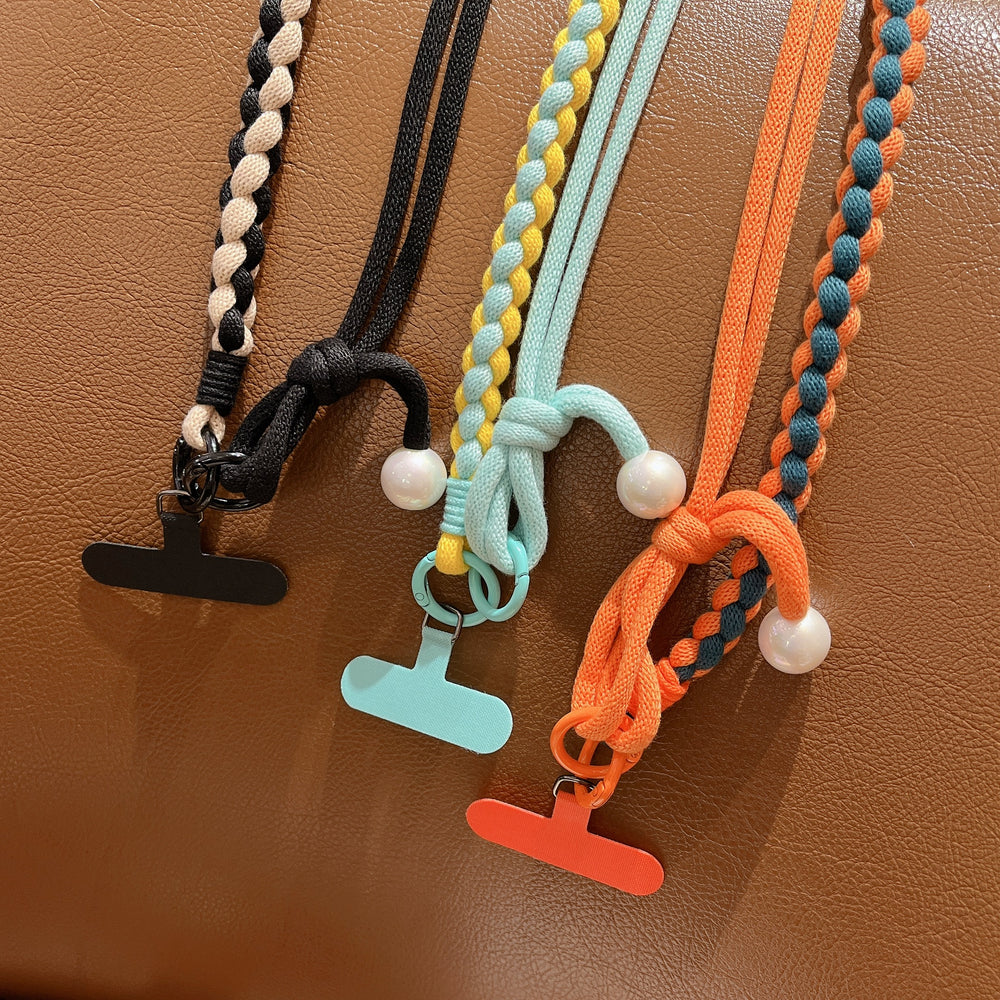 PEARL WEAVE | Crossbody Phone Charm