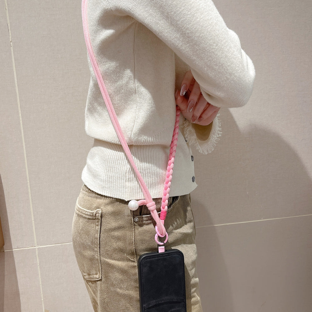 PEARL WEAVE | Crossbody Phone Charm