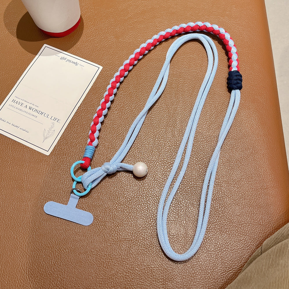 PEARL WEAVE | Crossbody Phone Charm