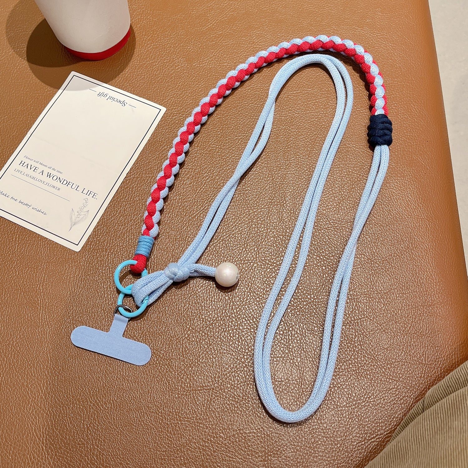 PEARL WEAVE | Crossbody Phone Charm