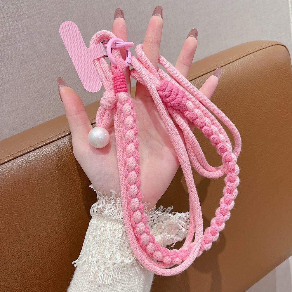 PEARL WEAVE | Crossbody Phone Charm