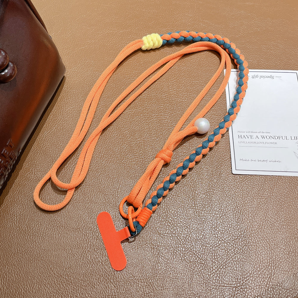 PEARL WEAVE | Crossbody Phone Charm