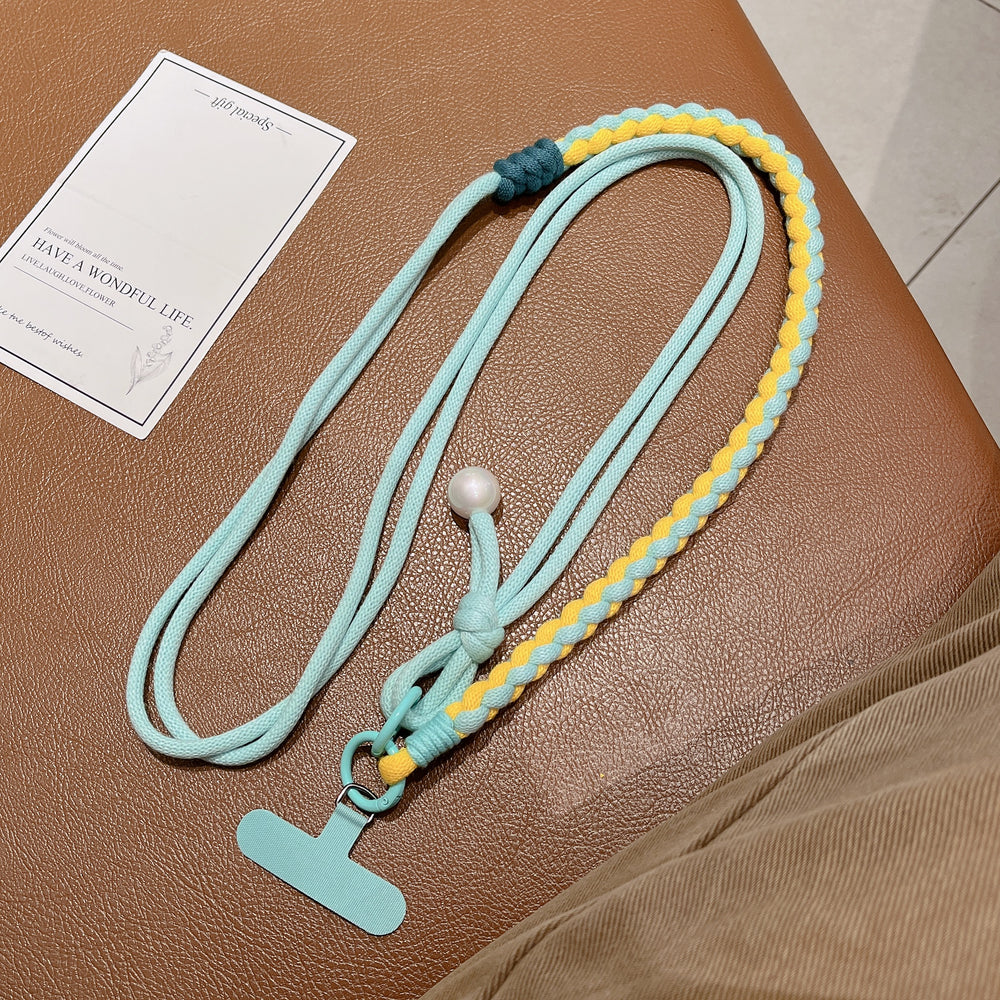 PEARL WEAVE | Crossbody Phone Charm