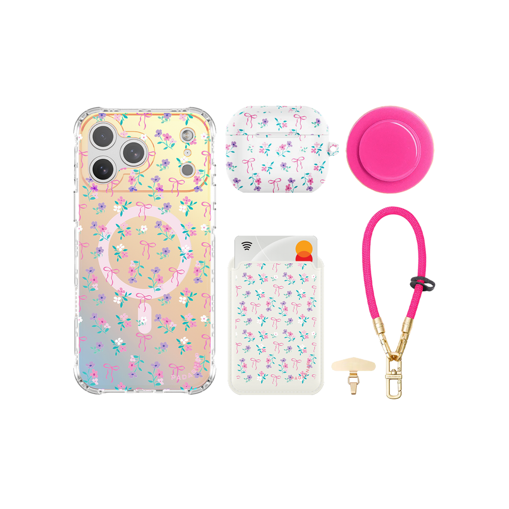 Cottage Bloom iPhone Bundle Set