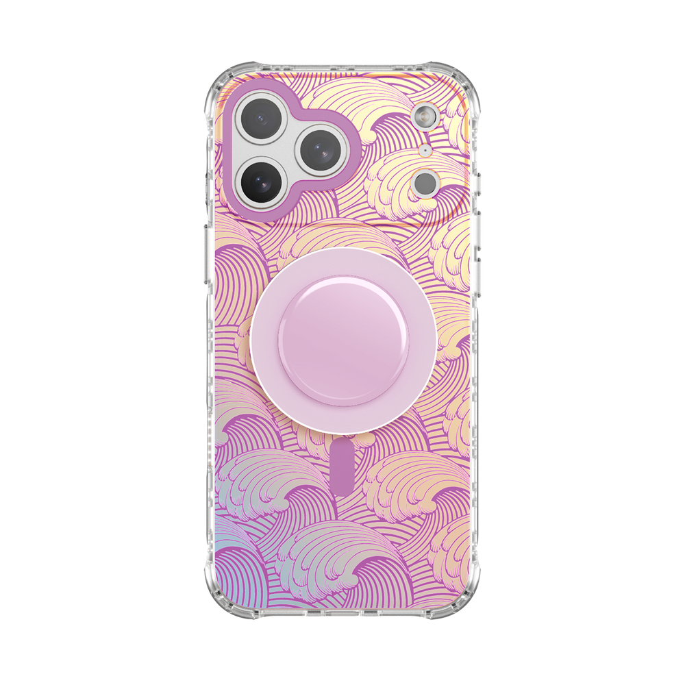 Sea Vibe | Purple MagSafe Phone Case Grip Set