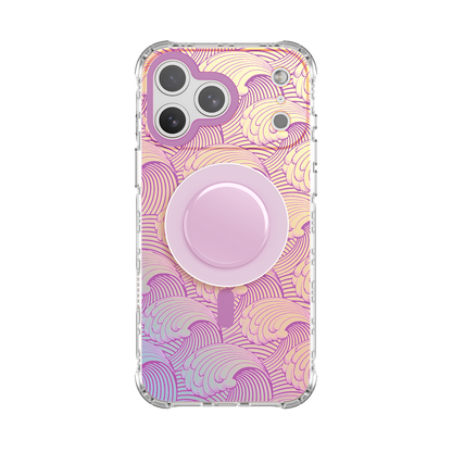Sea Vibe | Purple MagSafe Phone Case Grip Set