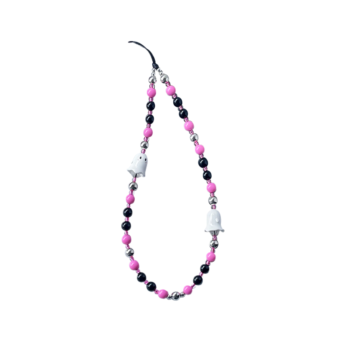 BooCharm | Halloween Pink Spirit Bead Strap