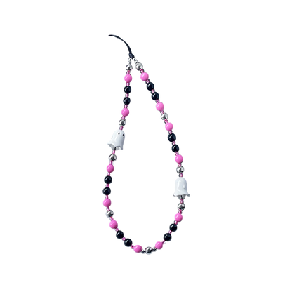 BooCharm | Halloween Pink Spirit Bead Strap