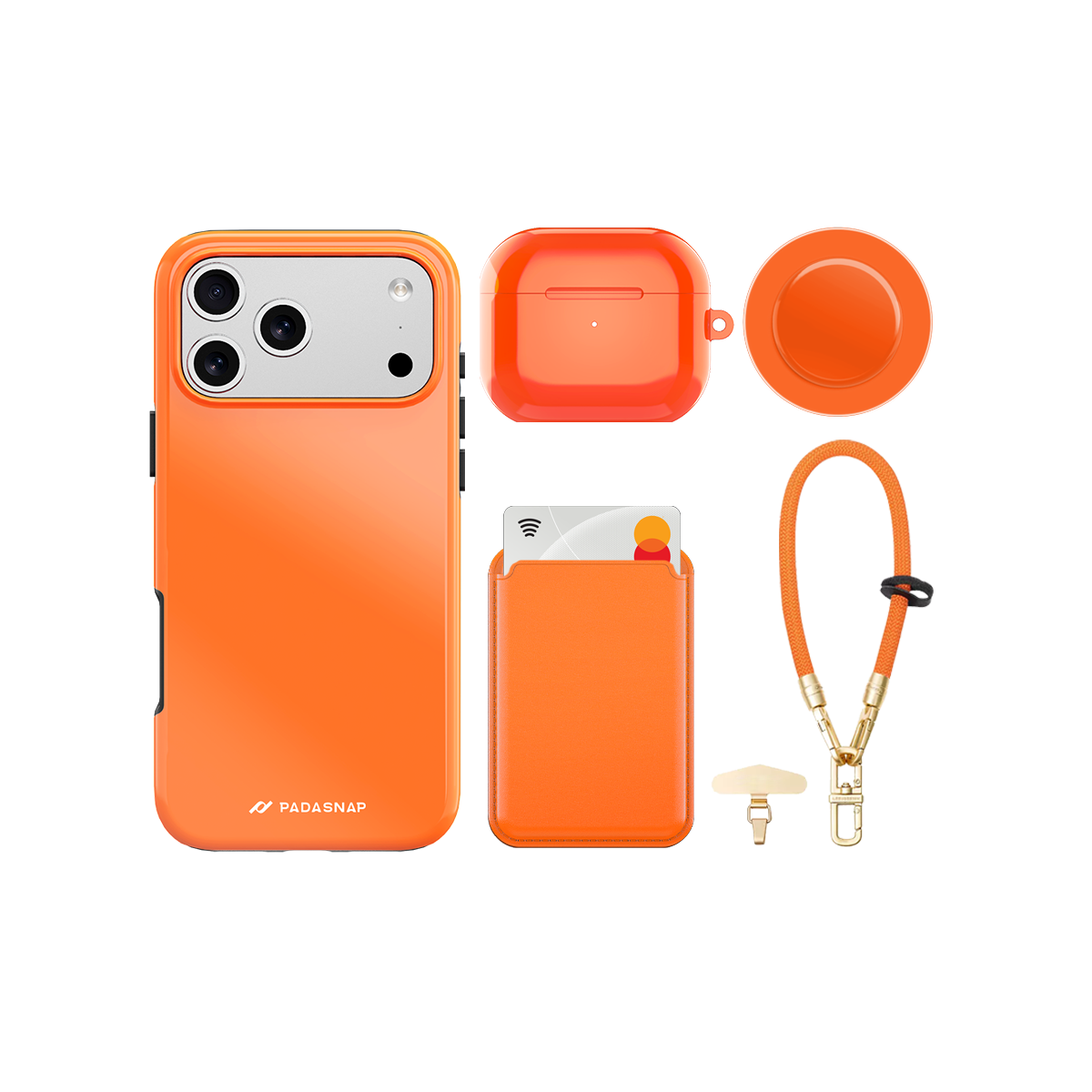 MonoTone Orange iPhone Bundle Set