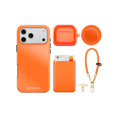MonoTone Orange iPhone Bundle Set
