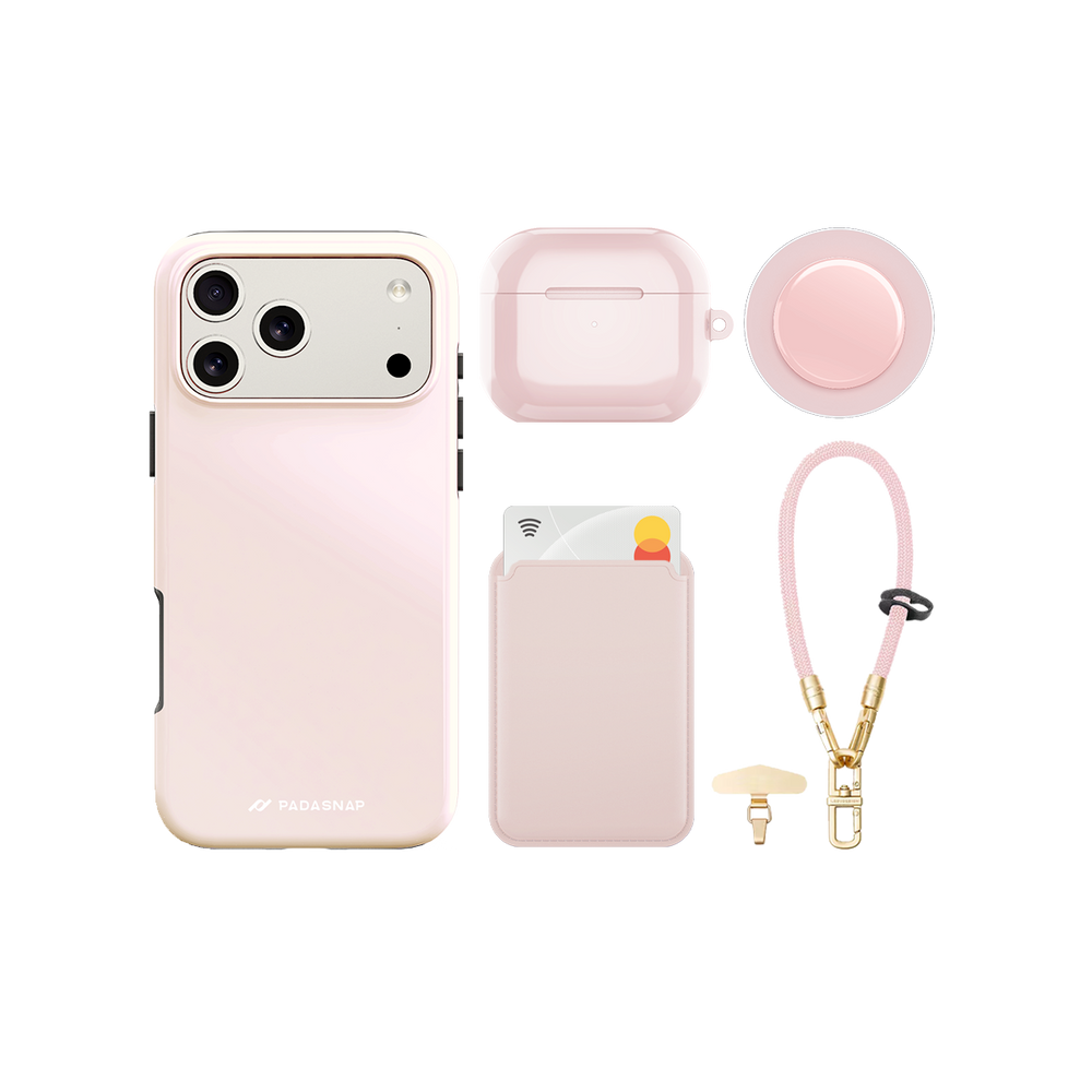 MonoTone Pink iPhone Bundle Set
