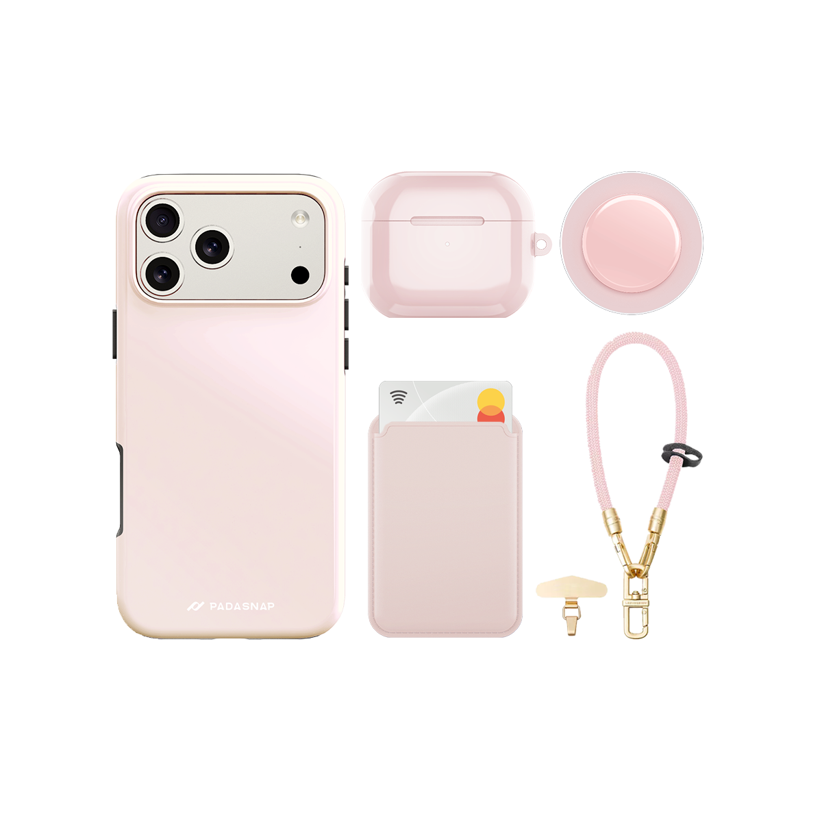 MonoTone Pink iPhone Bundle Set