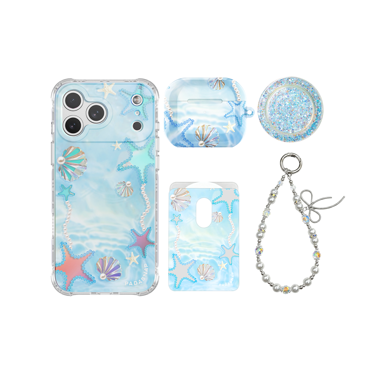 Ocean Glow MagSafe Phone Case Bundle Set