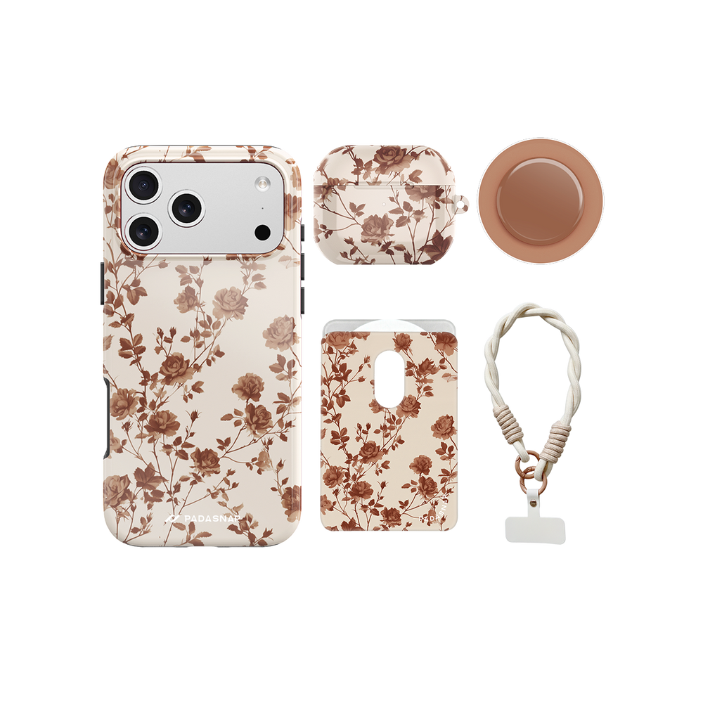 Rose Latte iPhone Bundle Set