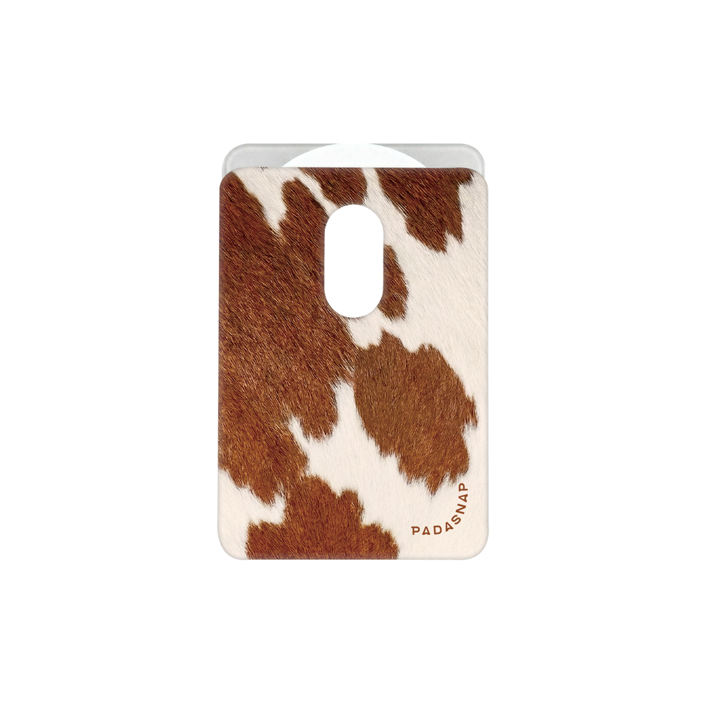 Cow Print Magsafe Wallet