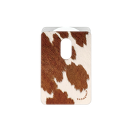 Cow Print Magsafe Wallet
