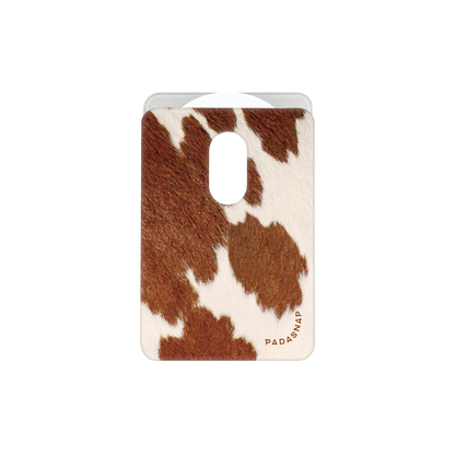 Cow Print Magsafe Wallet