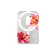 GlamFlora | Pink MagSafe Card Holder