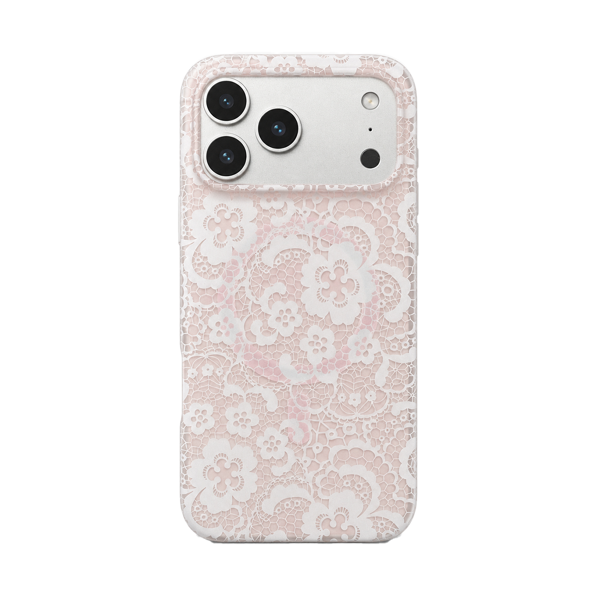 Floral Lace MagSafe Phone Case Grip Set