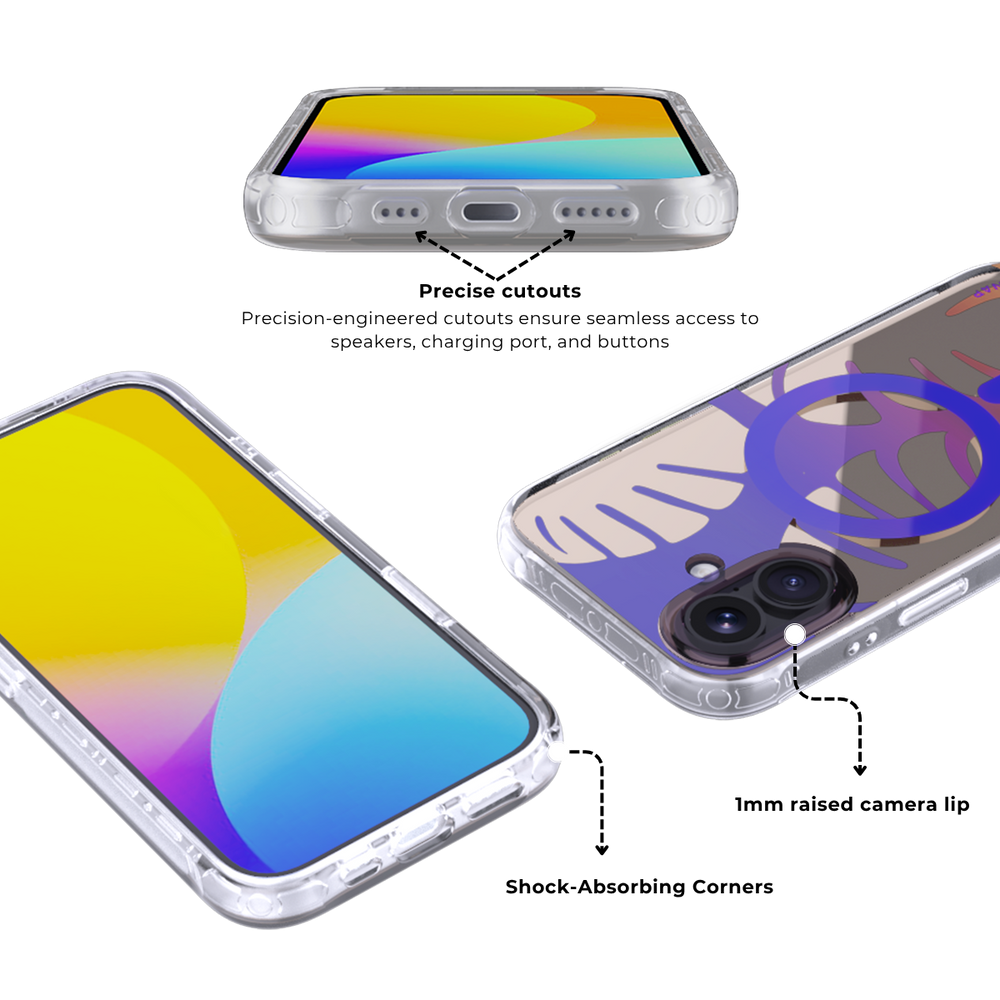 GreenScape | Blue MagSafe Phone Case