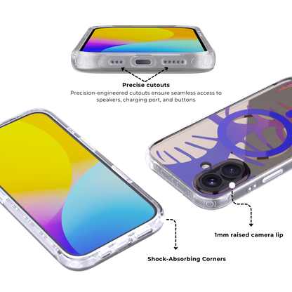 GreenScape | Blue MagSafe Phone Case