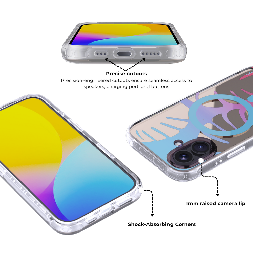 GreenScape | Blue MagSafe Phone Case Grip Set