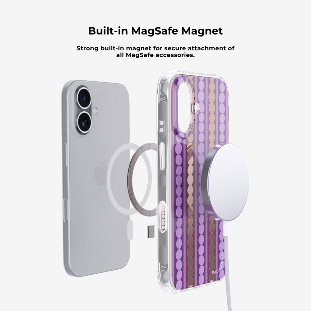 Gilded Age | Purple MagSafe Phone Case Grip Set