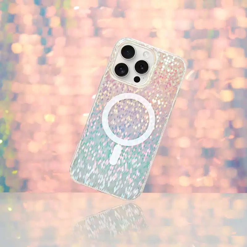 Stardust Glitter | Clear MagSafe Phone Case