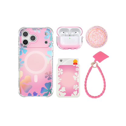 SunnyWrap Pink iPhone Bundle Set