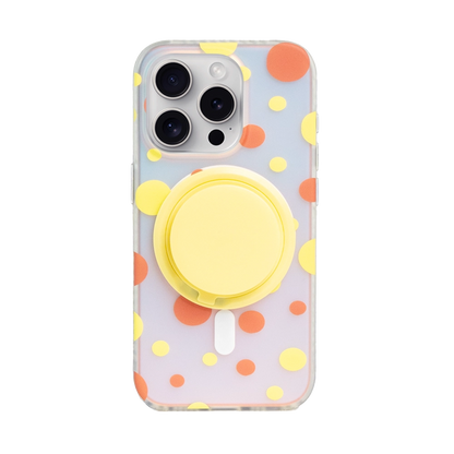 Opalescent Polka Dot | Bubble MagSafe Phone Case Grip Set