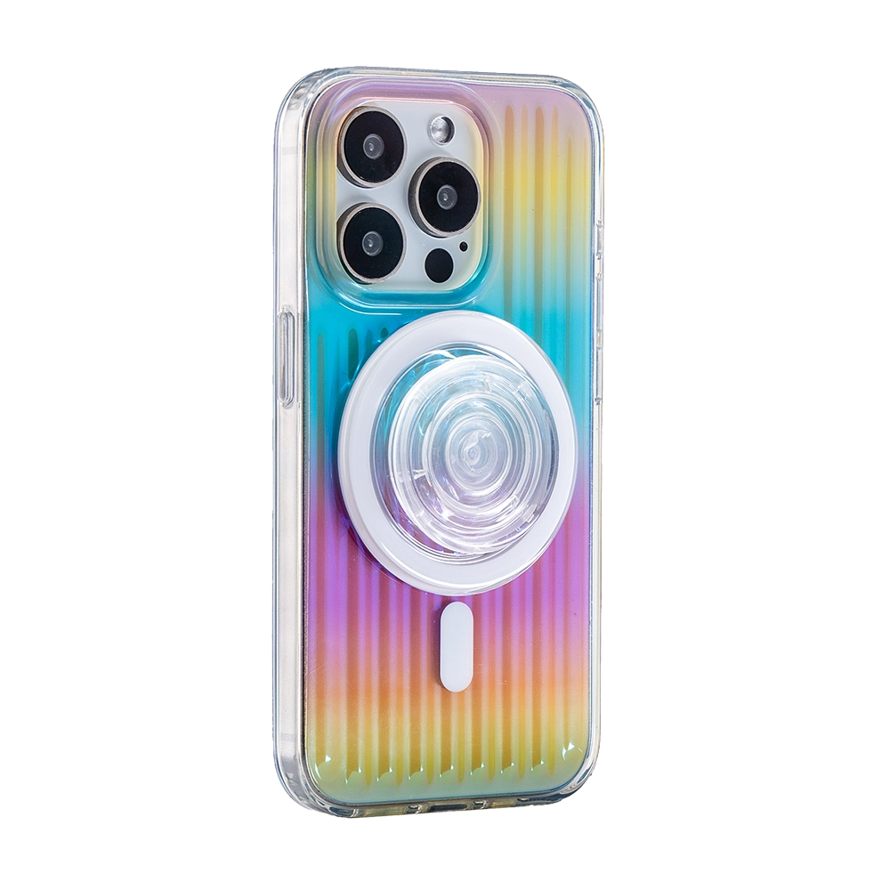 Vibrant Holiday | MagSafe Phone Case Clear Grip Set