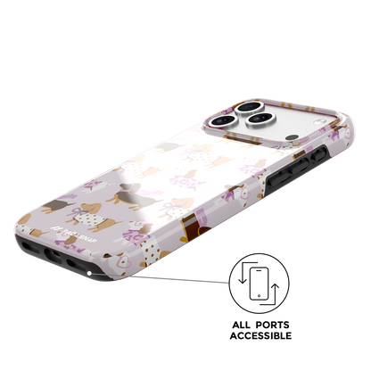 EverTail Love Dog Purple MagSafe Phone Case