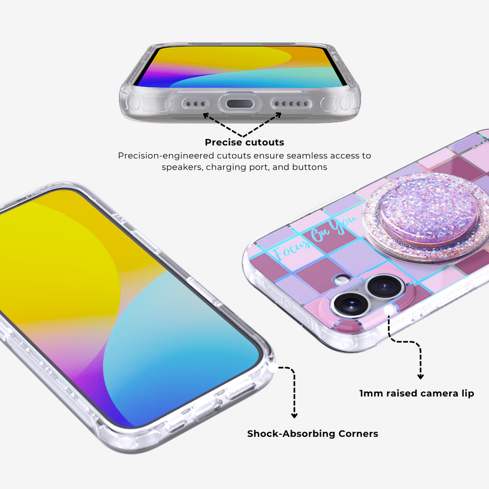 Foucs On You MagSafe Phone Case Grip Set