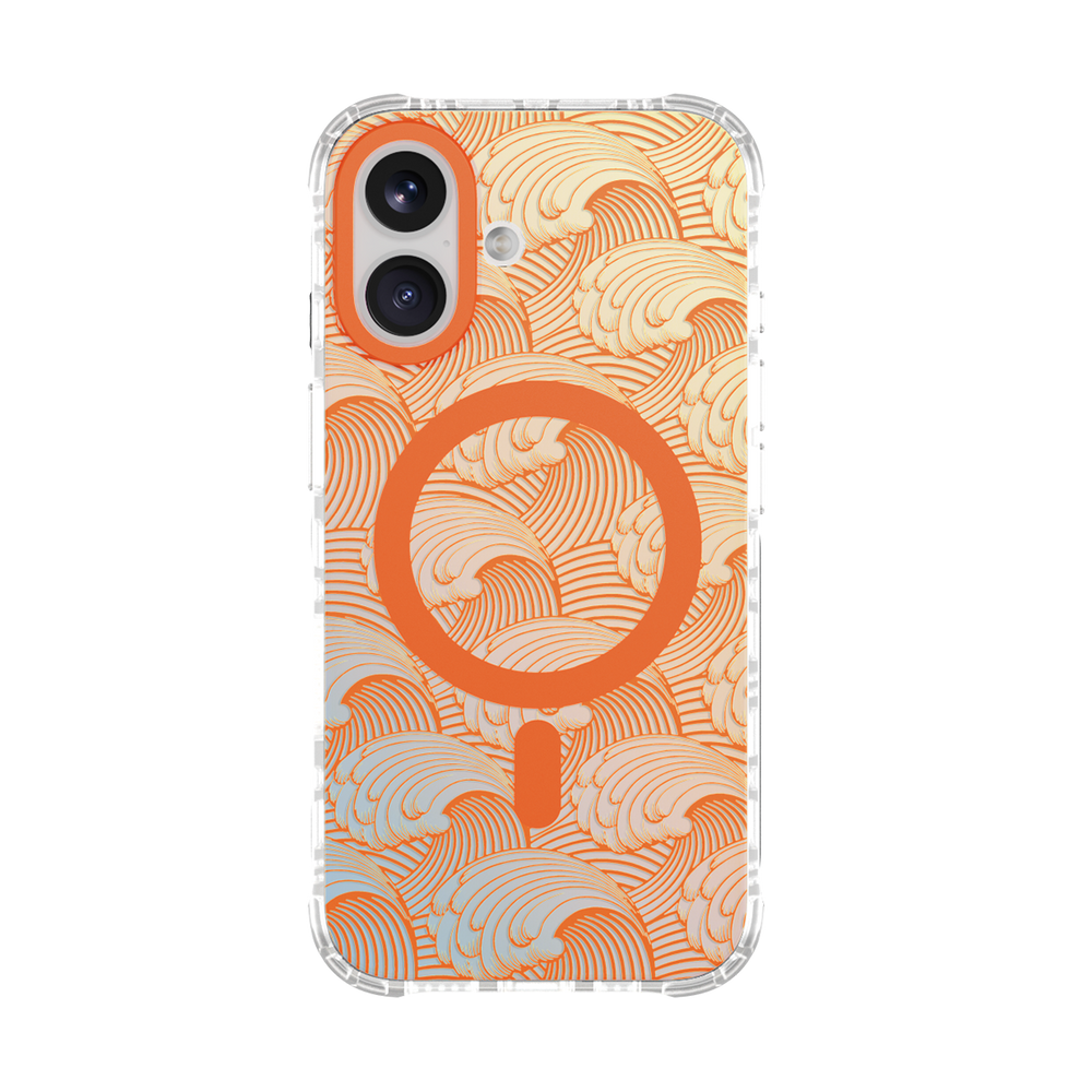 Sea Whisper | Orange MagSafe Phone Case Dragon