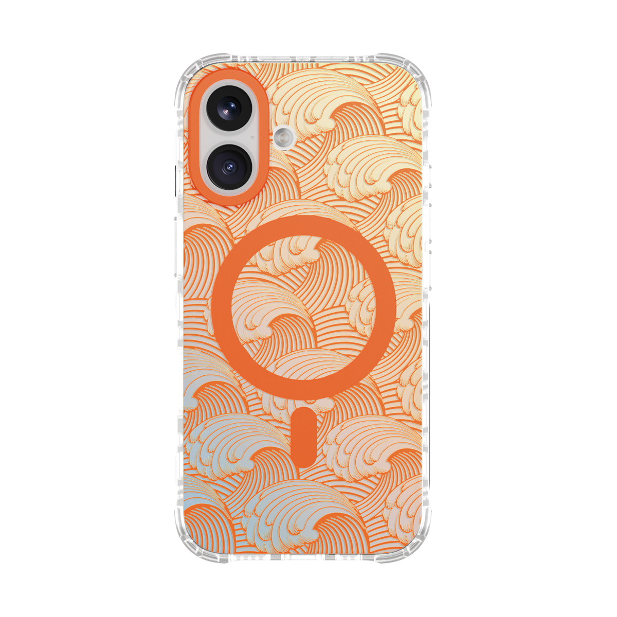 Sea Whisper | Orange MagSafe Phone Case Dragon