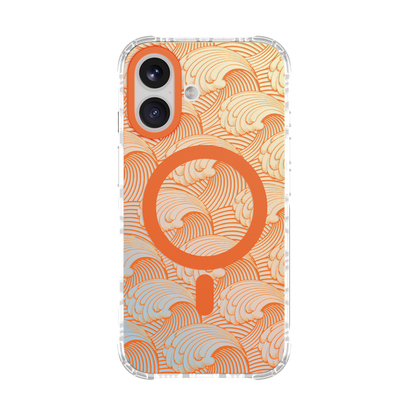 Sea Whisper | Orange MagSafe Phone Case Dragon
