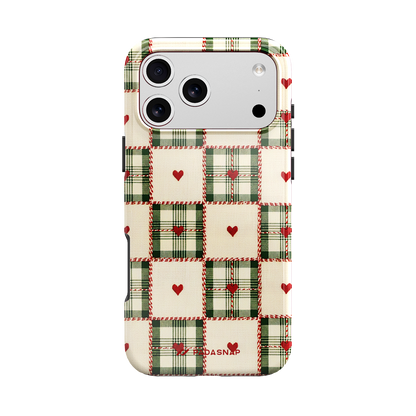 Festive Linen Christmas | MagSafe Phone Case