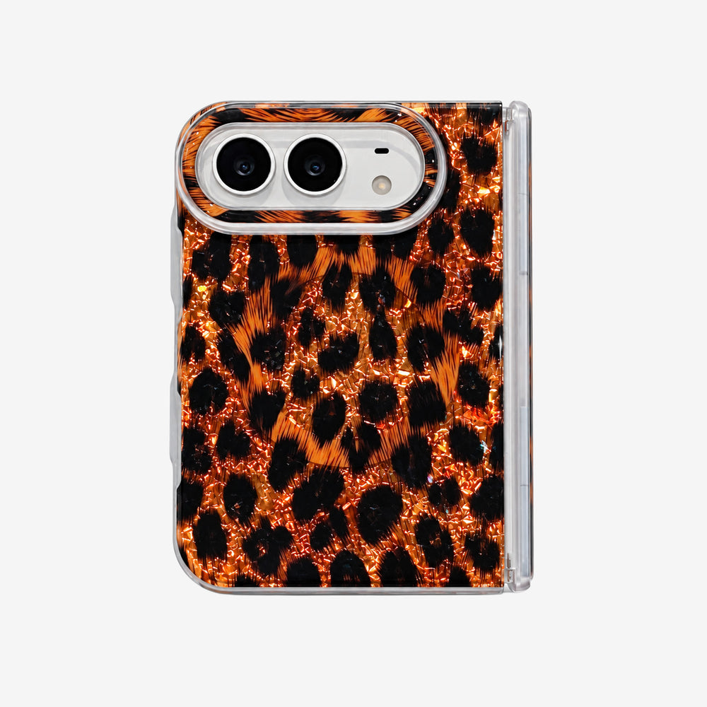 Glitter Leopard MagSafe Phone Case