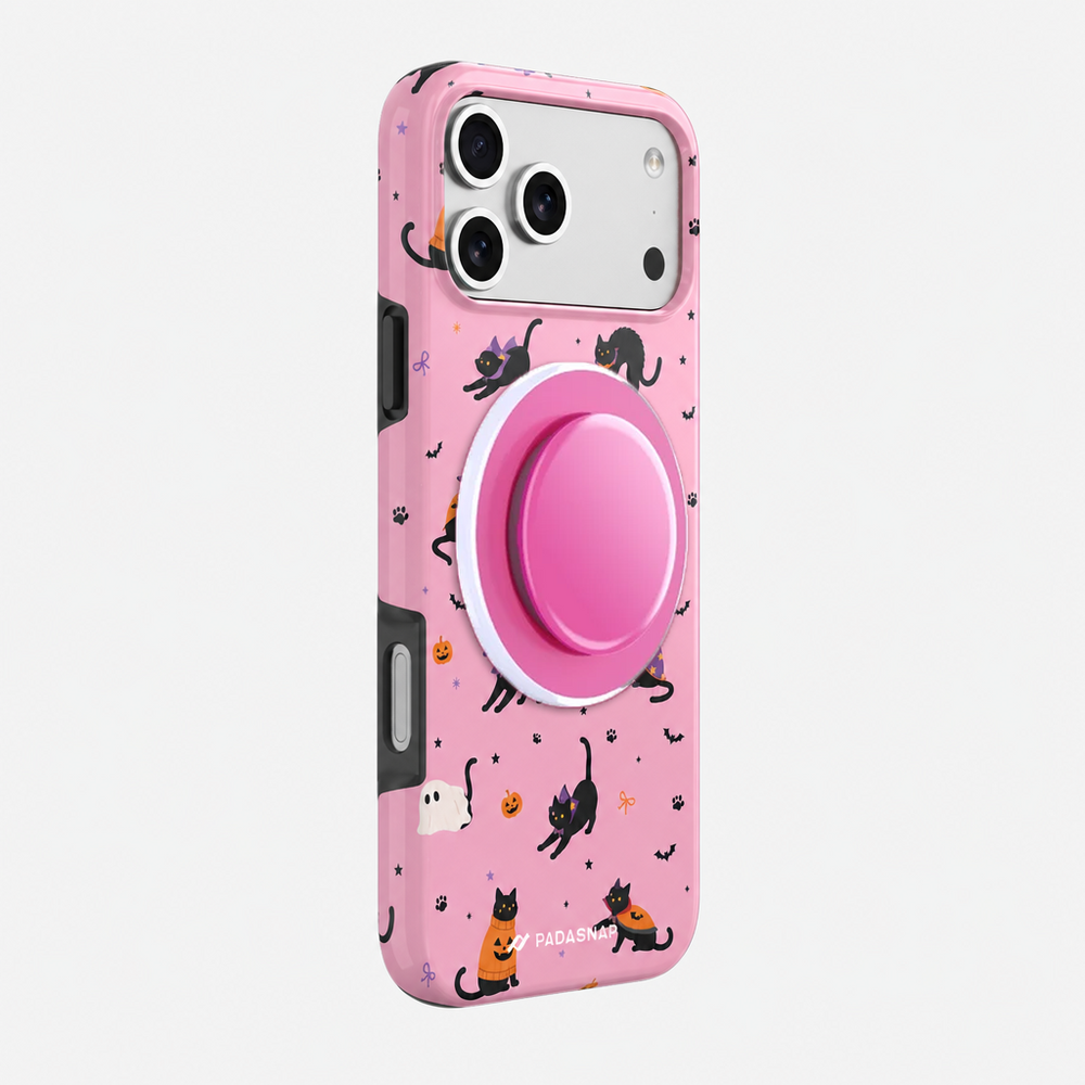 Witchy Kitty MagSafe Phone Case Grip Set