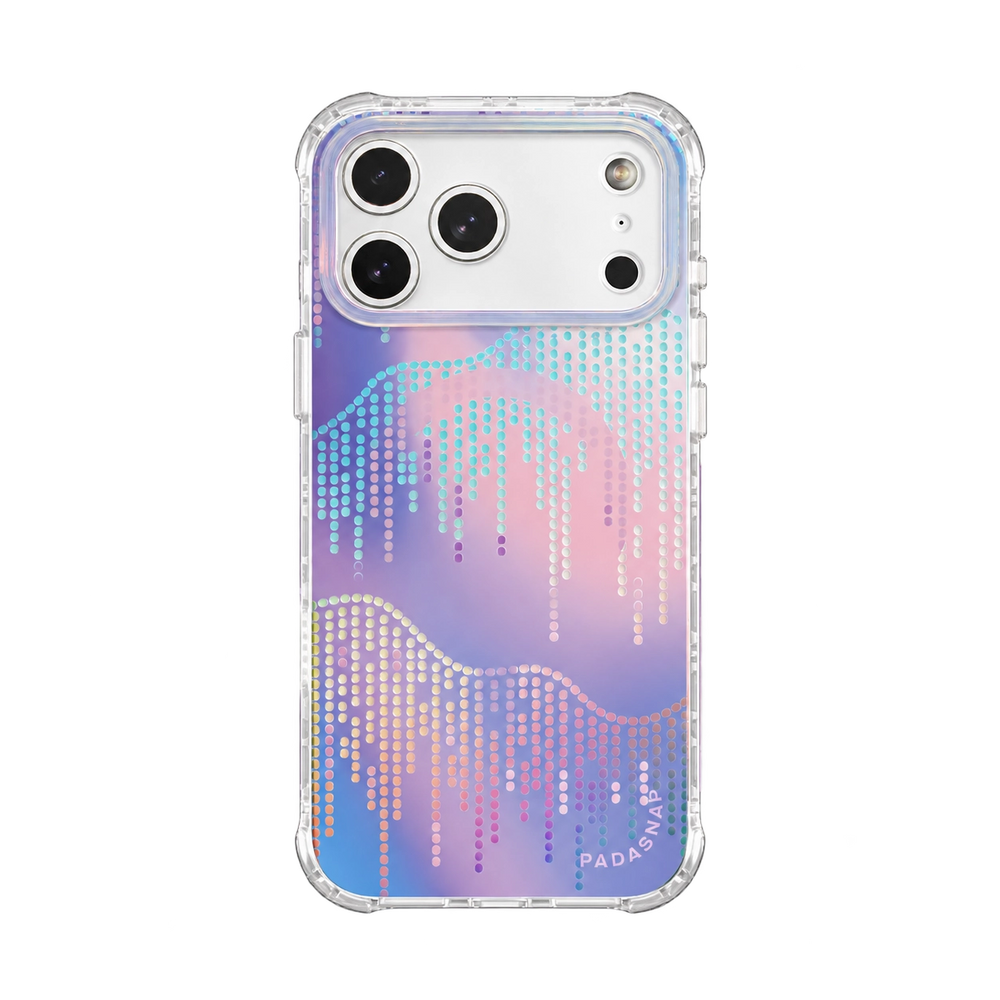 Iridescent Stardust Cascade MagSafe Phone Case