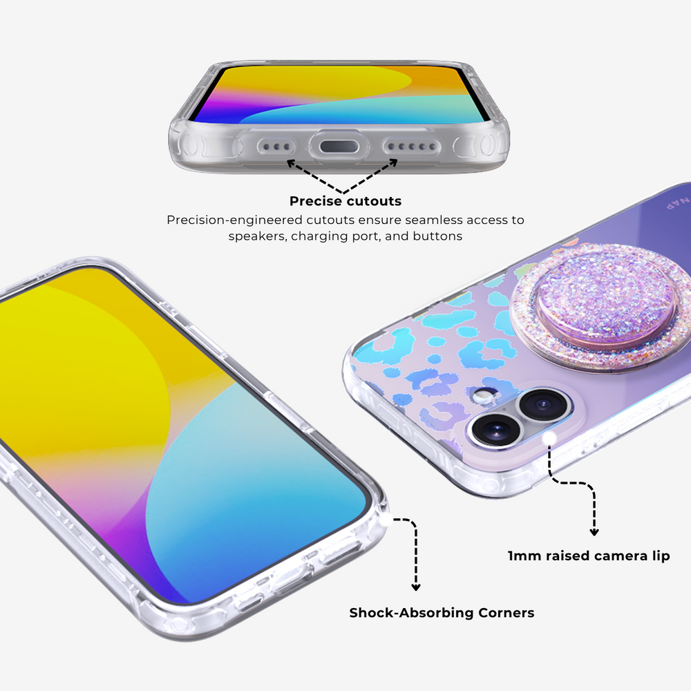 Not Your Baby Brown MagSafe Phone Case Grip Set