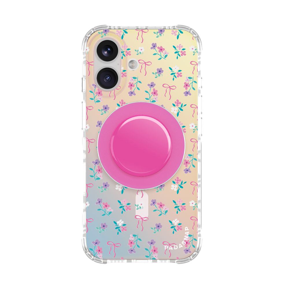 Cottage Bloom｜Blue MagSafe Phone Case Grip Set