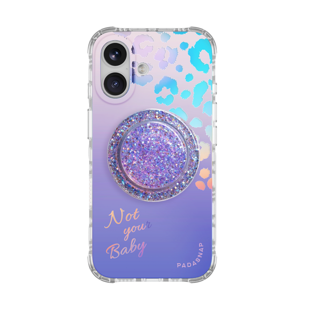 Not Your Baby Brown MagSafe Phone Case Grip Set