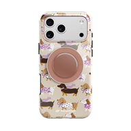 EverTail Love Dachshund MagSafe Phone Case Grip Set
