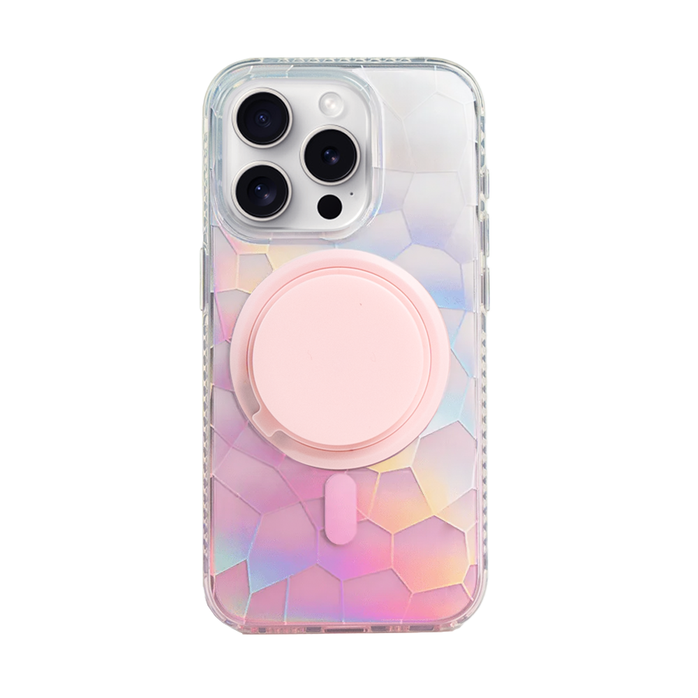 Opalescent Ripple | Colorful MagSafe Phone Case Grip Set